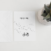 サイクリングライフ、鳥として自由にカスタマイズ可能 ポストカード