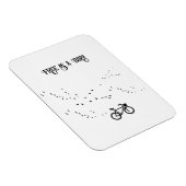 サイクリングライフ、鳥として自由にカスタマイズ可能 マグネット (右側)