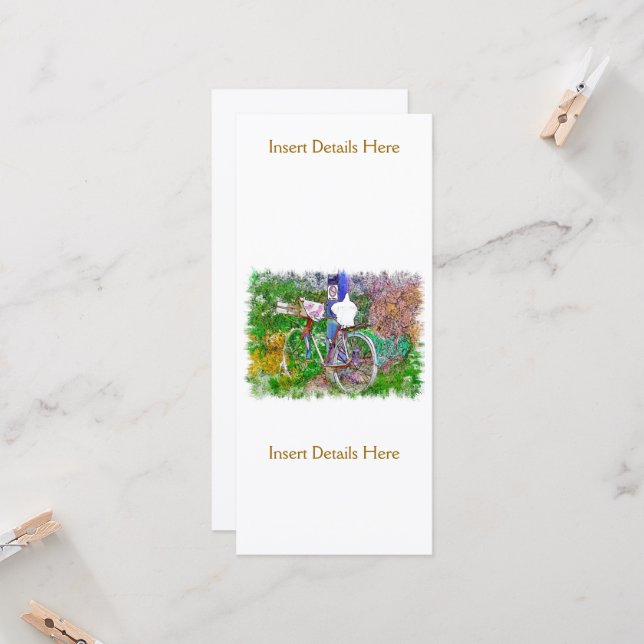 サイクリングラックカード (正面/裏面インサイチュ)