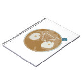 サイクリングラテアート ノートブック (左側)