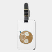 サイクリングラテアート ラゲッジタグ (正面縦)