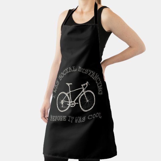 サイクリングラバーバイク自転車に乗る社会的距離 エプロン (インサイチュ)