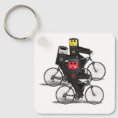 サイクリングリサイクルビン キーホルダー (正面)