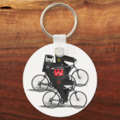サイクリングリサイクルビン キーホルダー (正面)