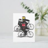 サイクリングリサイクルビン ポストカード (スタンド正面)