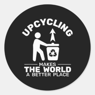 サイクリングリサイクル環境保護 ラウンドシール