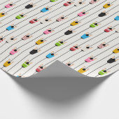 サイクリングレースクバイクスロードサイクリング&バイクもしくは自転車に乗る人 ラッピングペーパー (角)