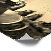 サイクリングレースパリルバワ1900カラーレドゥックス ポスター (角)