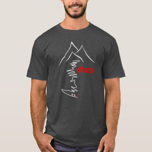 サイクリング上昇、攻撃 Tシャツ