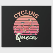 サイクリング女王 ラッピングペーパー (フラット)