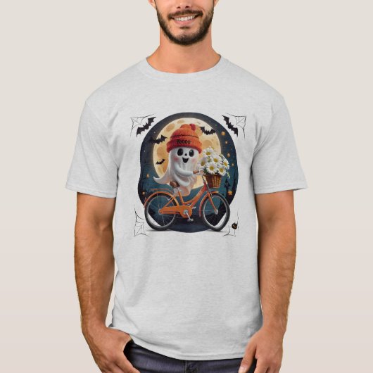 サイクリング幽霊 Tシャツ (正面)