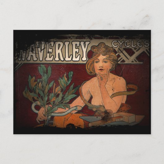 サイクリング広告 ポストカード (正面)