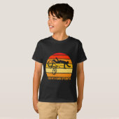 サイクリング愛好家のためのバイクツアー ヴィンテージ自転車ギフト Tシャツ (正面フル)
