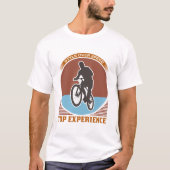 サイクリング愛好家 – おもしろい自転車愛好家引用文 Tシャツ (正面)