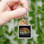 サイクリング感動的引用文 キーホルダー (手)