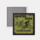 サイクリング感動的引用文 マグネット (正面/裏面)