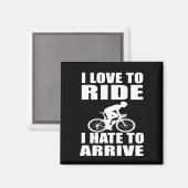 サイクリング感動的引用文 マグネット (正面/裏面)