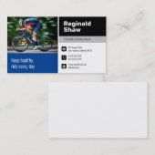 サイクリング指導 |トレーニングインストラクター 名刺 (正面/裏面)