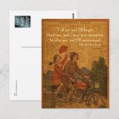 サイクリング新学期 ポストカード (正面/裏面)