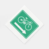 サイクリング方向 スタンダードランチョンナプキン (角)