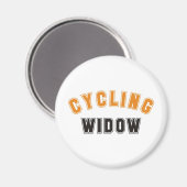 サイクリング未亡人 マグネット (正面/裏面)