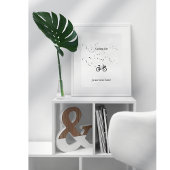 サイクリング生活、鳥のように自由 フォトプリント           