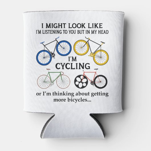 サイクリング私があなたに似ているかも聞しれない 缶クーラー (正面)