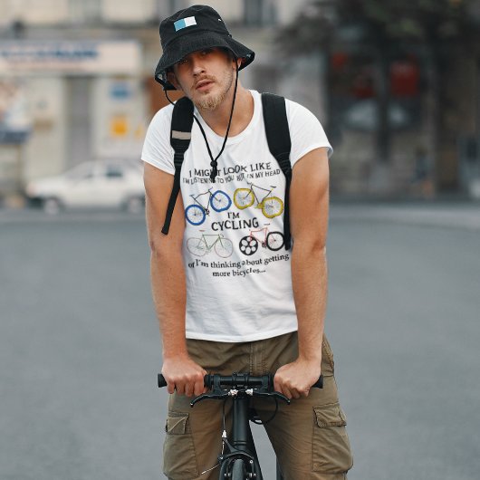 サイクリング私があなたに似ているかも聞しれない Tシャツ