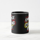 サイクリング精神を受け入れる マグカップ (中央)