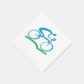 サイクリング紙ナプキン スタンダードカクテルナプキン (角)