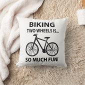 サイクリング自転車サイクリングサイクリストサイクリング クッション (ブランケット)