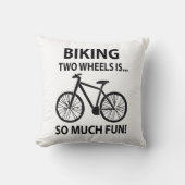 サイクリング自転車サイクリングサイクリストサイクリング クッション (正面)