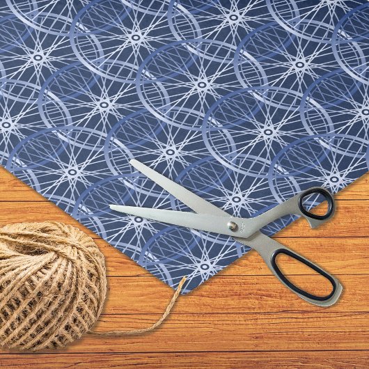 サイクリング自転車ホイールブルー 薄葉紙