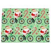 サイクリング自転車ホリデイ ラージペーパーバッグ (正面)