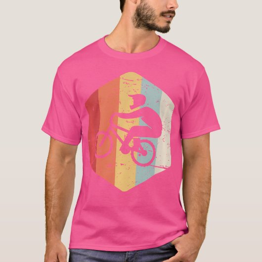 サイクリング自転車モトクロスレーシングBmx Tシャツ (正面)