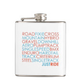 サイクリング自転車自転車マウンテンバイクジャストライド フラスク (正面)