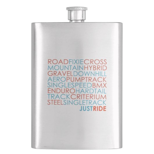 サイクリング自転車自転車マウンテンバイクジャストライド フラスク (正面)