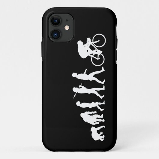 サイクリング進化自転車愛好家のサイクルciclismo Case-Mate iPhoneケース (裏面)