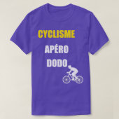 サイクリング食前酒 Tシャツ (デザイン正面)