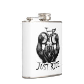 サイクリング ただ乗れ ベア フラスク (右)