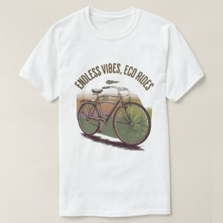 サイクリング、エコTシャツ Tシャツ