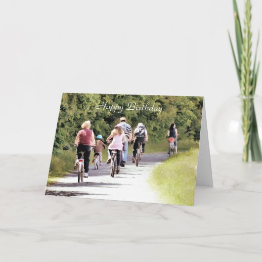 サイクリング カード (正面)