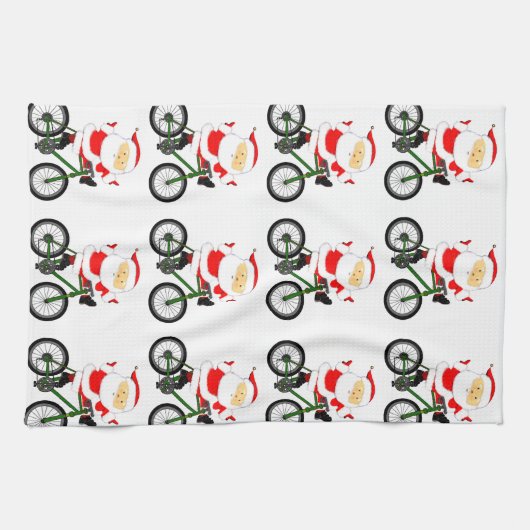 サイクリング キッチンタオル (横)