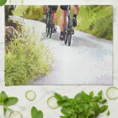 サイクリング キッチンタオル (折り畳み)