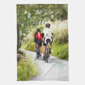サイクリング キッチンタオル (縦)