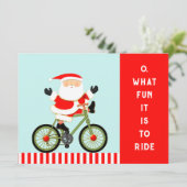 サイクリング クリスマスカード (スタンド正面)