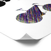 サイクリング:)グラフィックバイクイラスト ポスター (角)