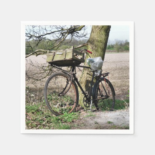 サイクリング スタンダードカクテルナプキン (正面)