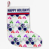 サイクリング スモールクリスマスストッキング (正面)