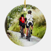 サイクリング セラミックオーナメント (裏面)